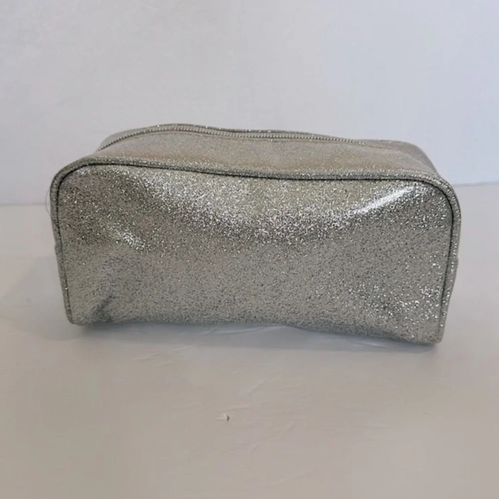 Morphe × Jaclyn Hill The Complexion Master Collection makeup bag in silver NWOT
